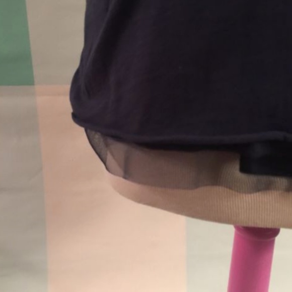 J CREW COLLECTION Navy Tissue Sequin Tank Top Sz M - Picture 3 of 5